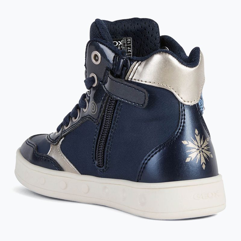 Încălțăminte junior Geox Skylin dark navy/platinum 11