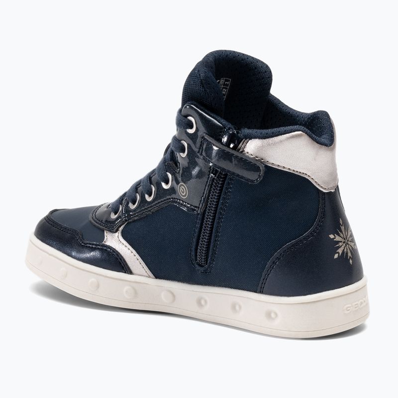 Încălțăminte junior Geox Skylin dark navy/platinum 7