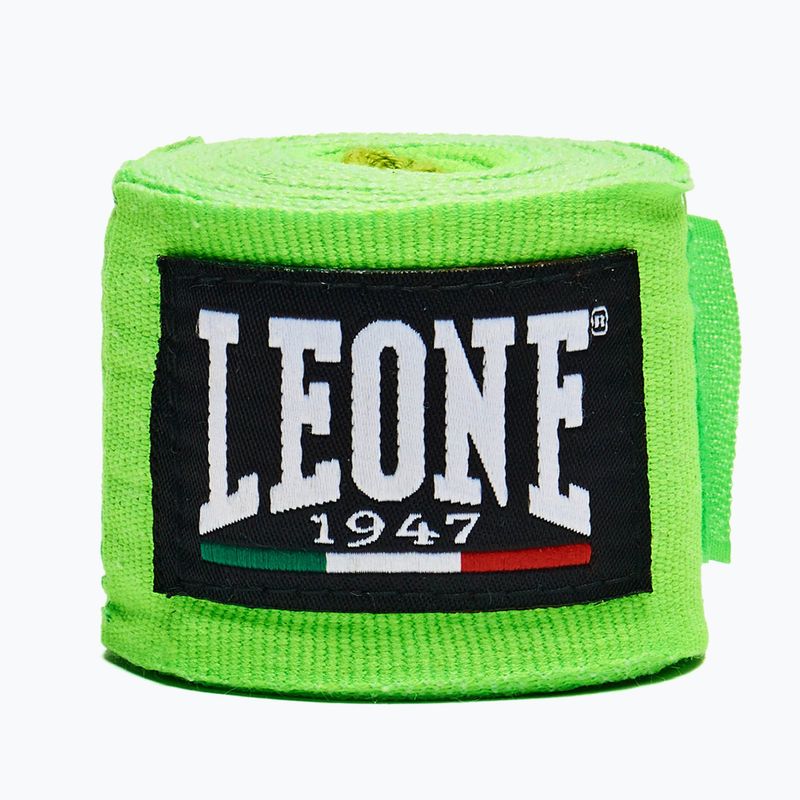 Bandaje de box Leone 1947 Hand Wraps 350 cm fluorescent green/fluorescent green 2