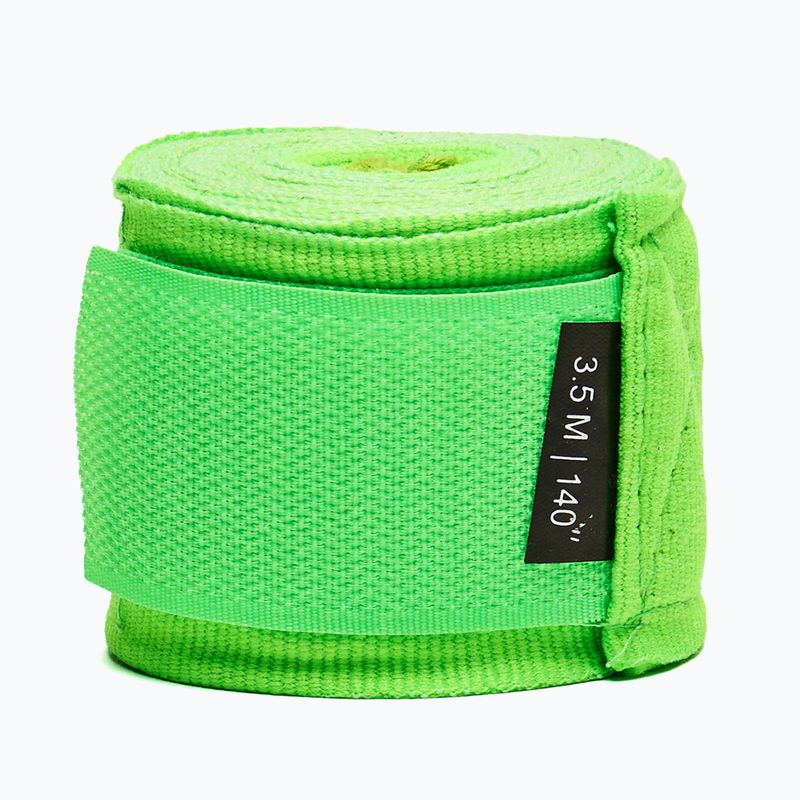 Bandaje de box Leone 1947 Hand Wraps 350 cm fluorescent green/fluorescent green 3