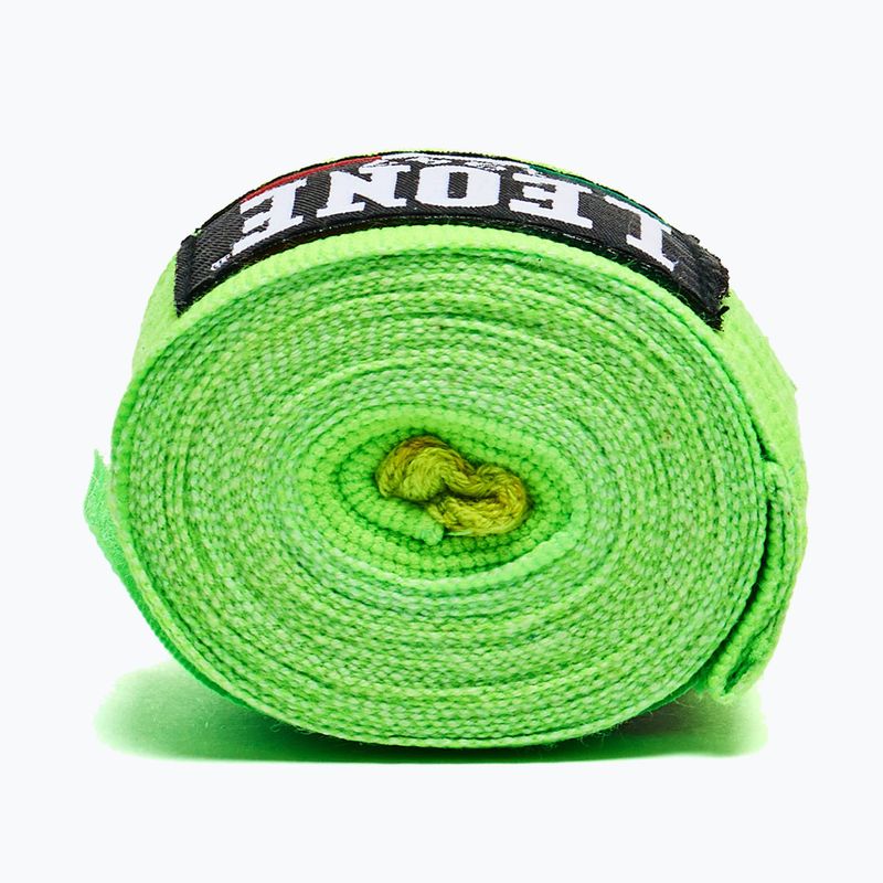 Bandaje de box Leone 1947 Hand Wraps 350 cm fluorescent green/fluorescent green 4