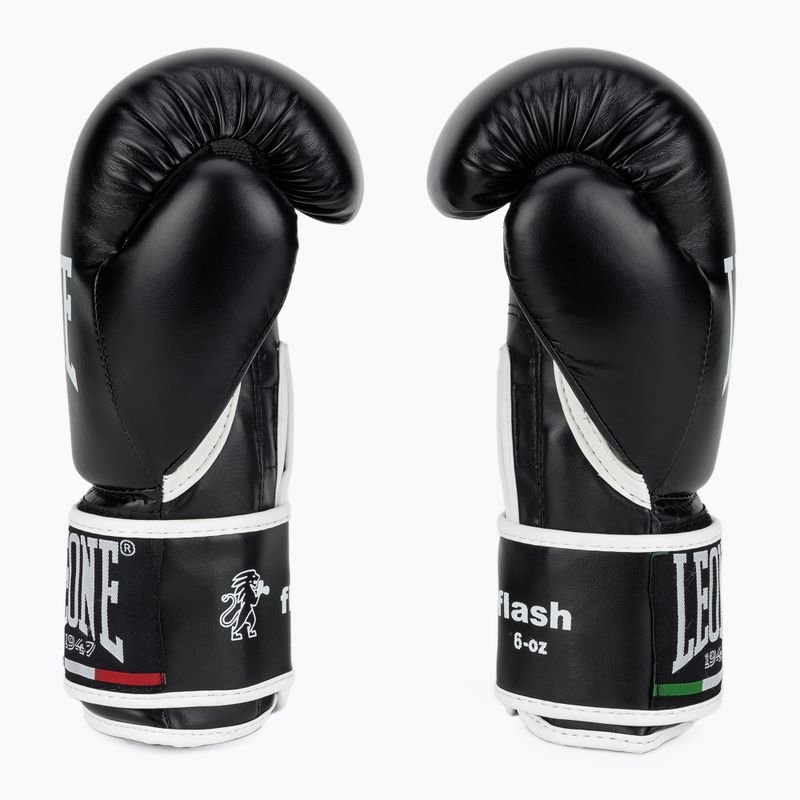 Mănuși de box pentru copii LEONE 1947 Flash negru