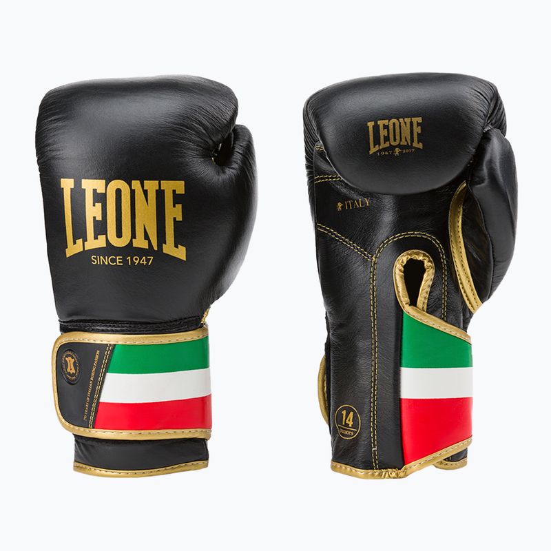 Leone 1947 Italia '47 mănuși de box negru GN039