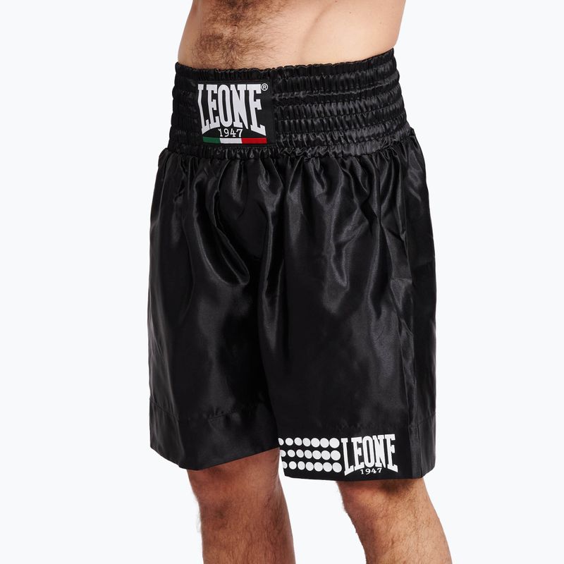 Pantaloni scurți de box LEONE 1947 Boxing black