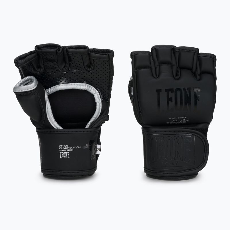 Mănuși de grappling Leone 1947 Black Edition MMA negru GP105