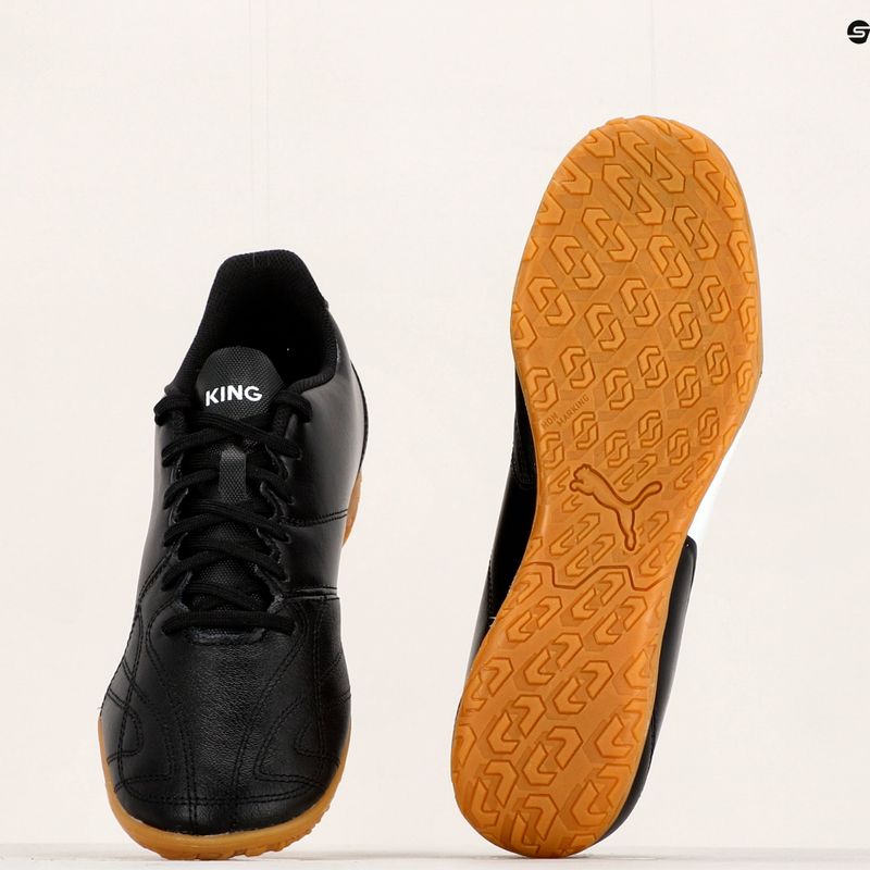 PUMA King Hero 21 IT ghete de fotbal pentru bărbați negru 106557 01 13