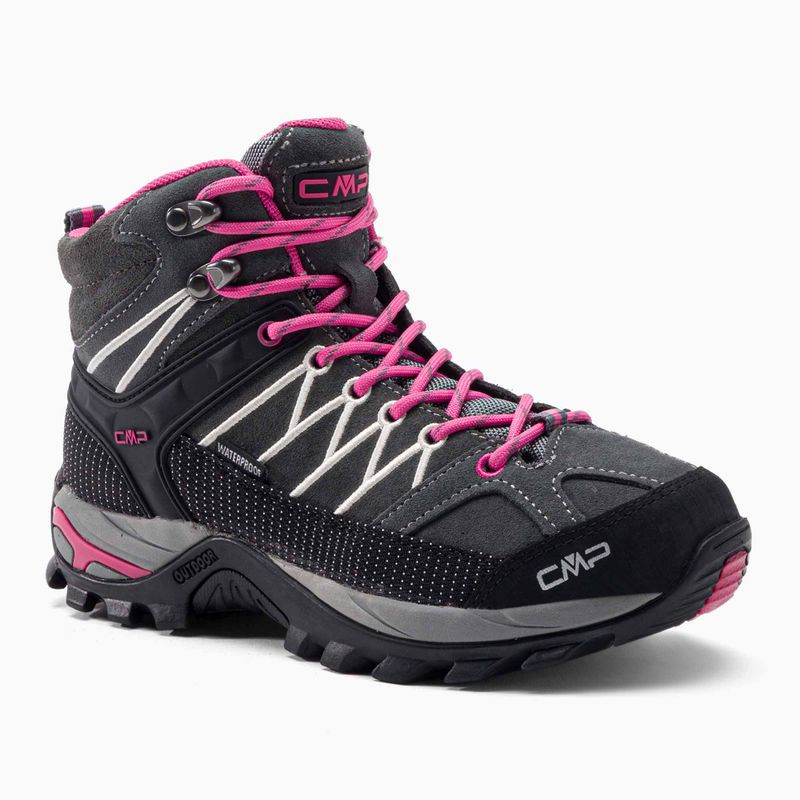 Cizme de trekking pentru femei CMP Rigel Mid Wp gri 3Q12946/103Q