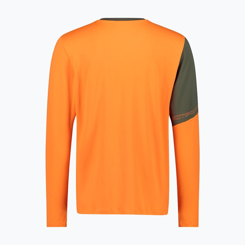 Longsleeve pentru bărbați CMP 34N1747 fanta fluo 2