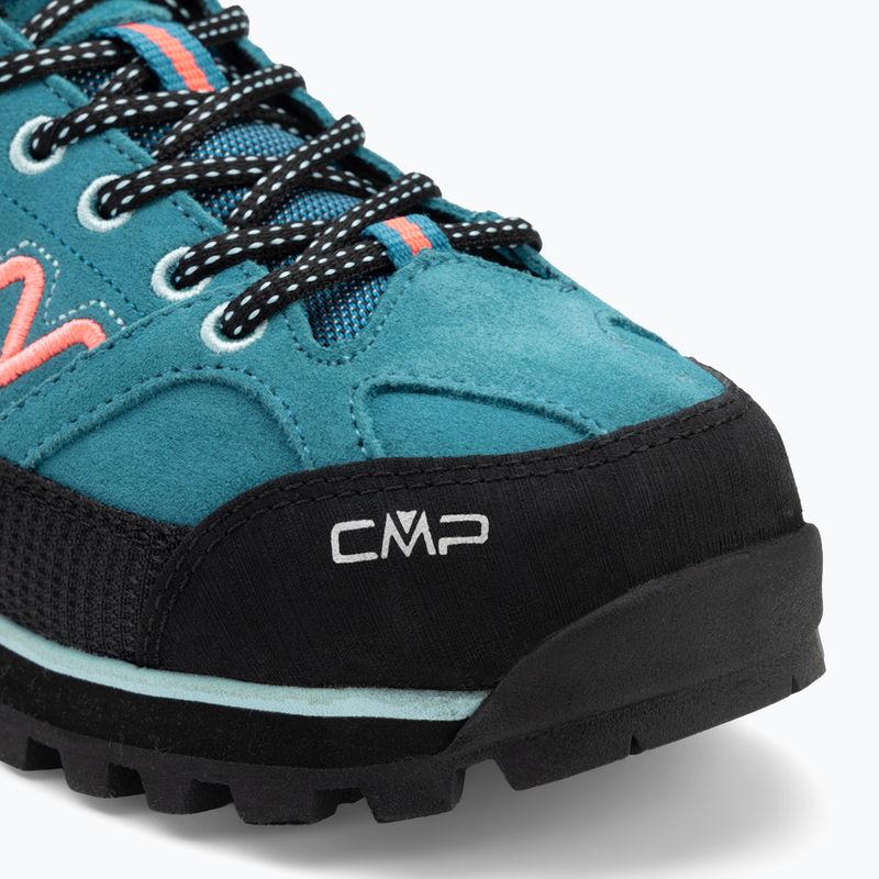 Încălțăminte de trekking pentru femei CMP Moon Low Wp teal/red fluo 7