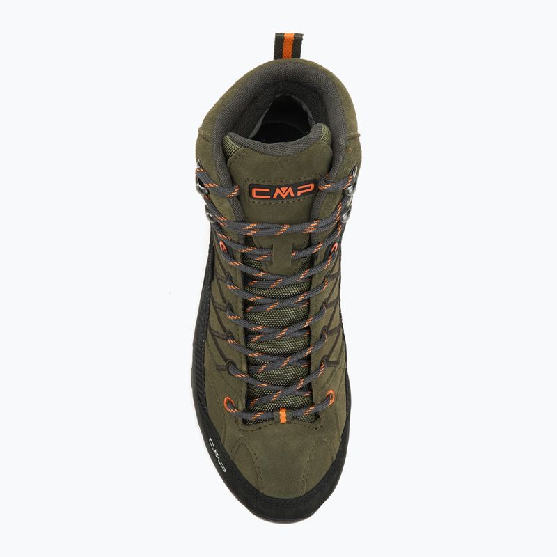 Încălțăminte de trekking pentru bărbați CMP Rigel Mid Wp olive/flame 5