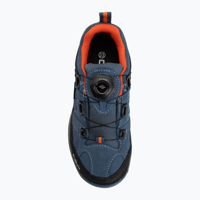 Încălțăminte de trekking pentru copii CMP Kiruna Low FitGo Waterproof bluestone/arancio 5