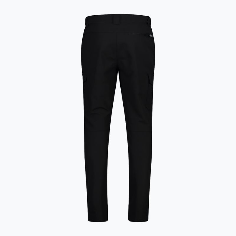Pantaloni de trekking pentru bărbați CMP 34T1777 Unlimitech Hiking nero 2