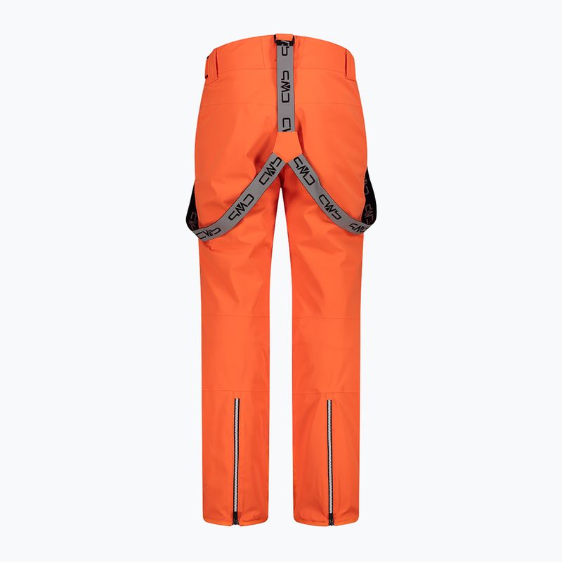 Pantaloni de schi pentru bărbați CMP 3W04467 fanta fluo 2