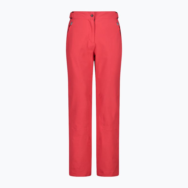 Pantaloni de schi pentru femei CMP 3W18596N corallo