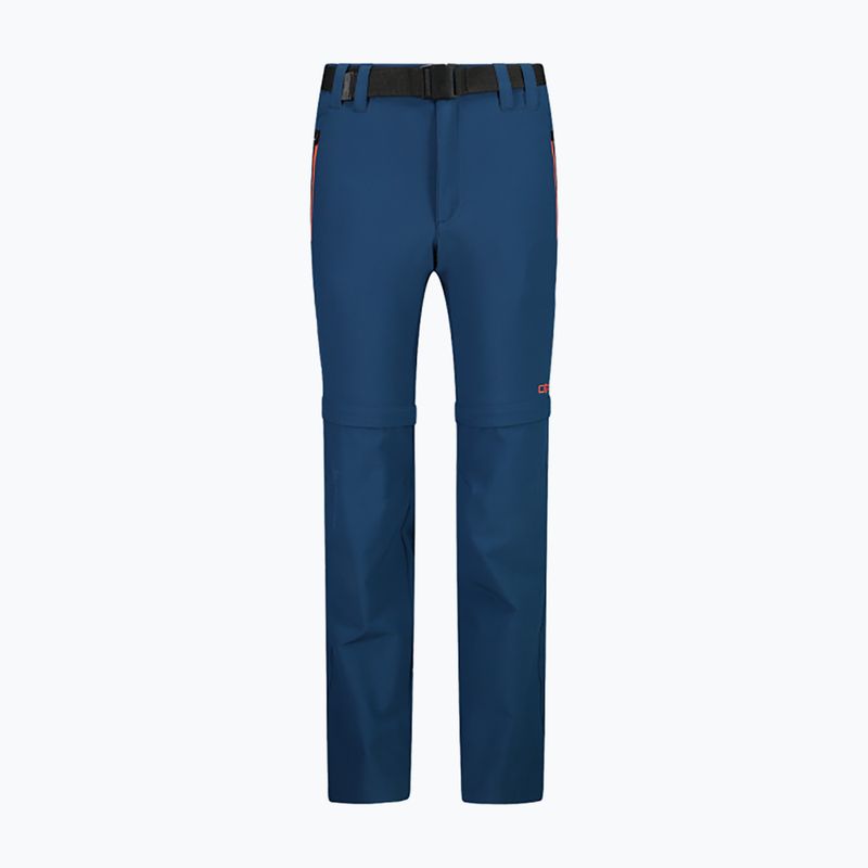 Pantaloni de trekking pentru copii CMP 3T51644 Zip Off ocean 7
