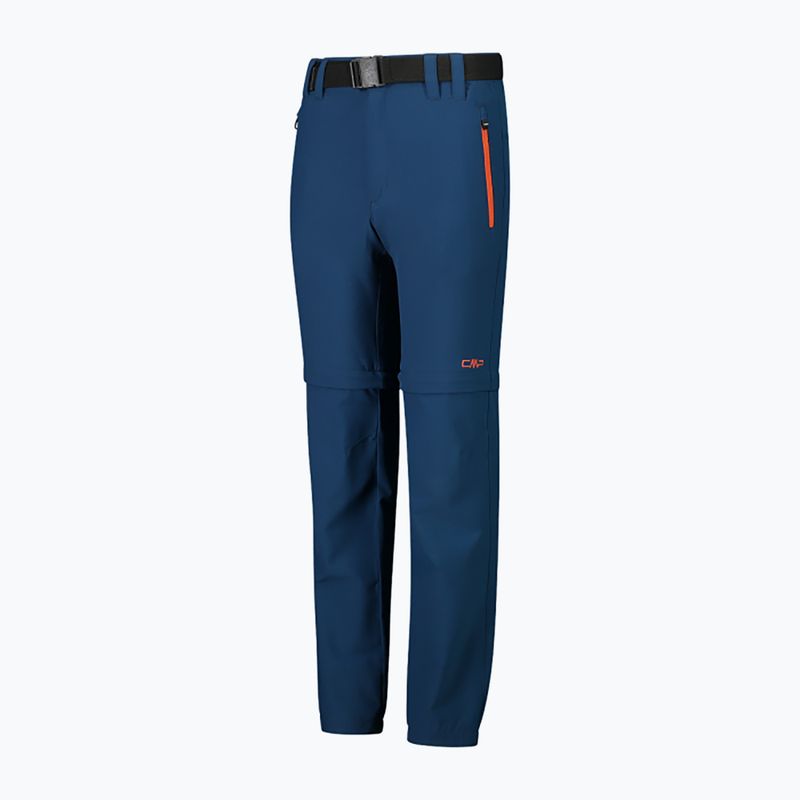 Pantaloni de trekking pentru copii CMP 3T51644 Zip Off ocean 9