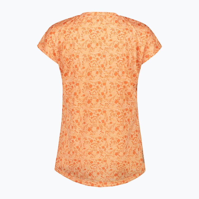 Tricou pentru femei  CMP 35N5496 salmone melange 2