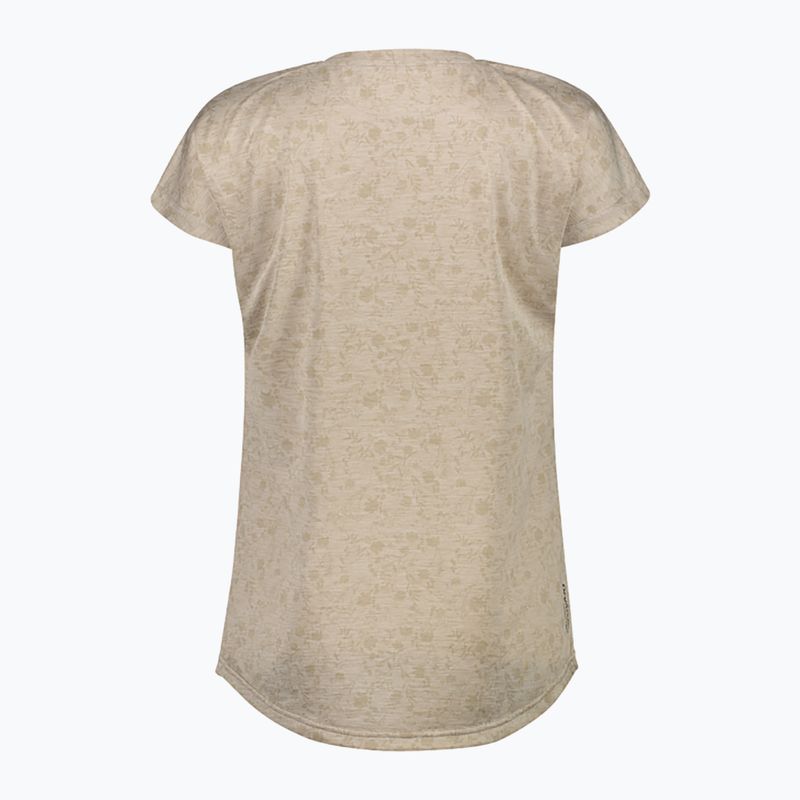 Tricou pentru femei  CMP 35N5496 sabbia melange 2