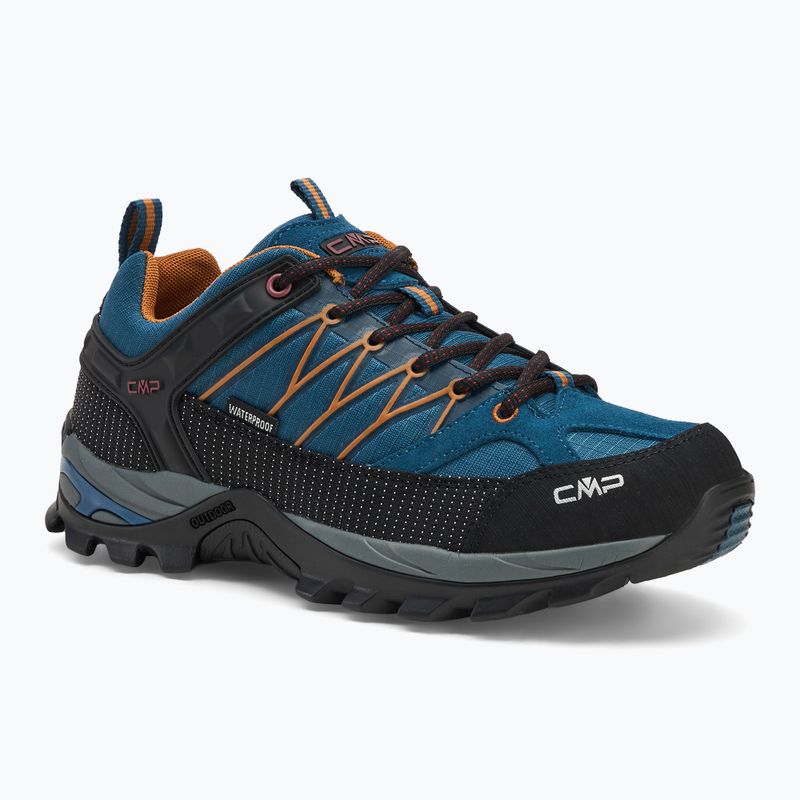 Încălțăminte de trekking pentru bărbați CMP Rigel Low Wp ocean/senape