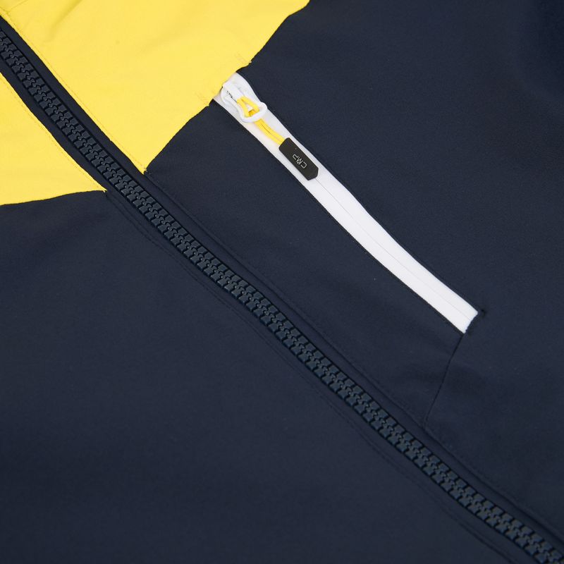 Geacă de schi pentru bărbați CMP 35W0077 Zip Hood black/blue 3