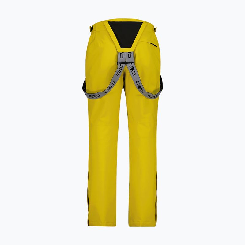 Pantaloni de schi pentru bărbați CMP 3W17397N gold green 2