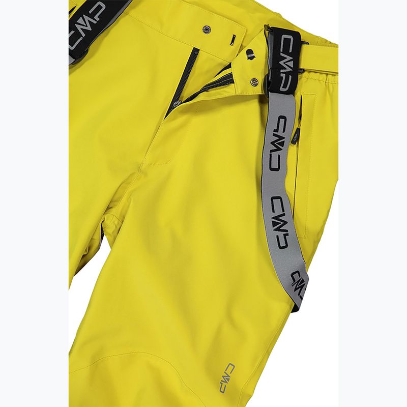 Pantaloni de schi pentru bărbați CMP 3W17397N gold green 4