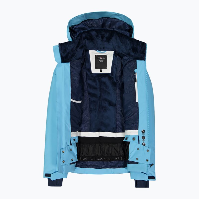 Geacă de schi pentru femei CMP 35W0166 Zip Hood topazio 4
