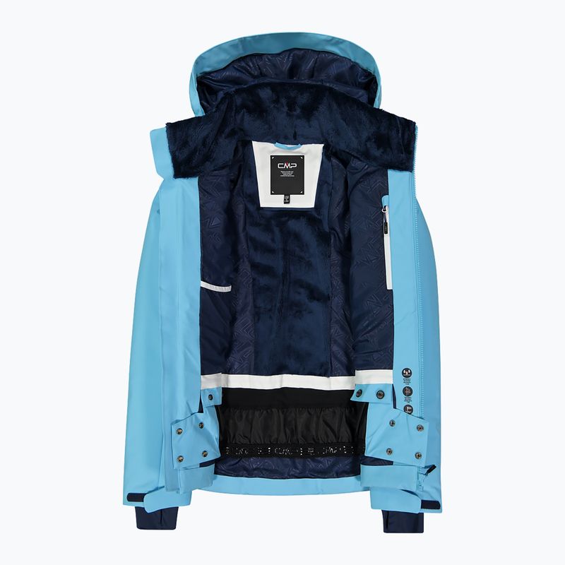 Geacă de schi pentru femei CMP 35W0166 Zip Hood topazio 5