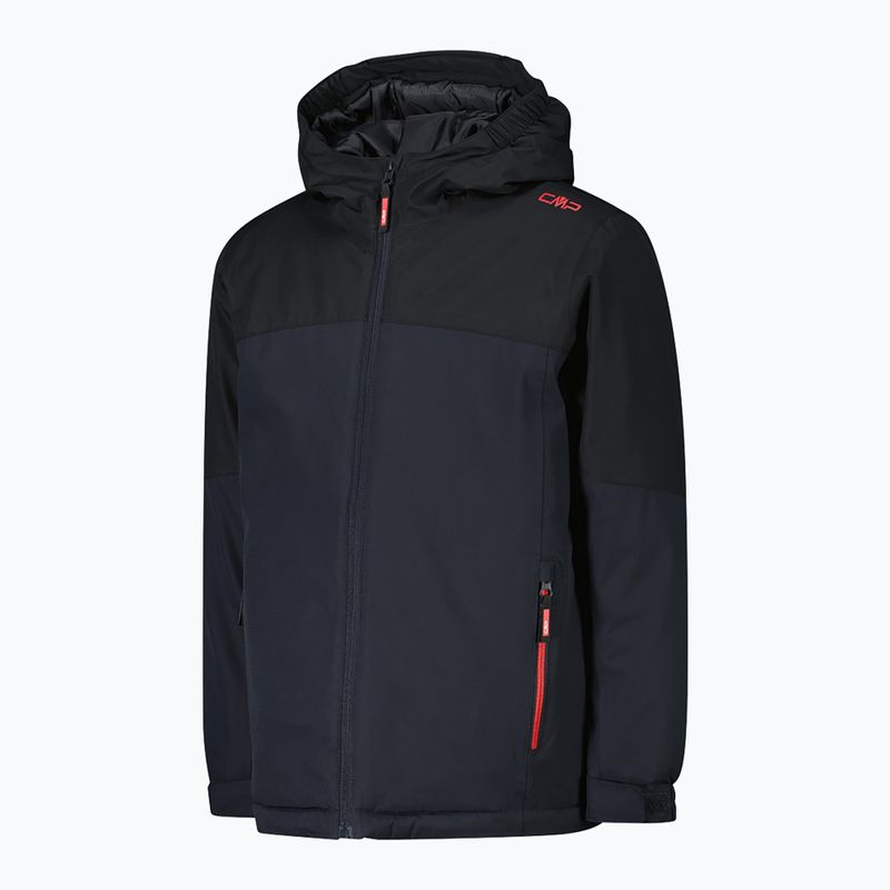 Geacă softshell pentru copii CMP 35Z1524 Fix Hood antracite/nero 3