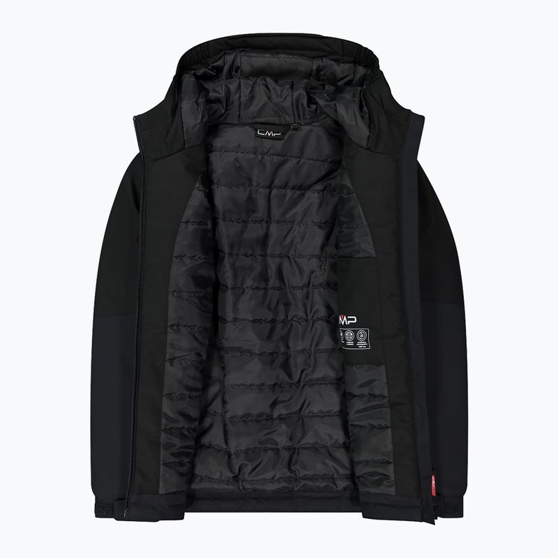 Geacă softshell pentru copii CMP 35Z1524 Fix Hood antracite/nero 4