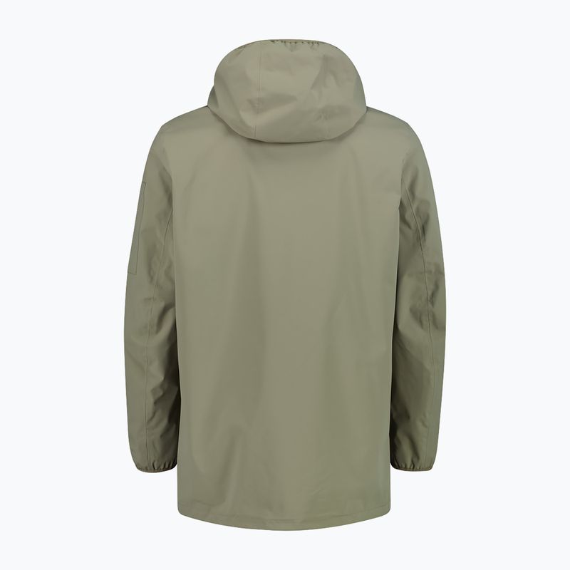 Jachetă de ploaie pentru bărbați CMP 35Z387 Fix Hood sage 2