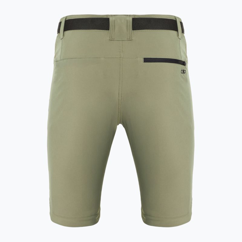 Pantaloni de trekking pentru bărbați CMP 3T51647 Zip Off sage 7