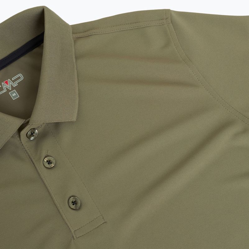 Tricou polo pentru bărbați CMP 3T60077 Polo sage 3