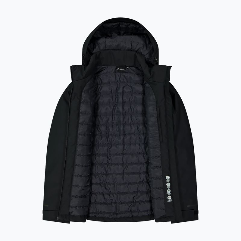 Geacă de ploaie pentru bărbați CMP 35Z1537 Zip Hood nero 4