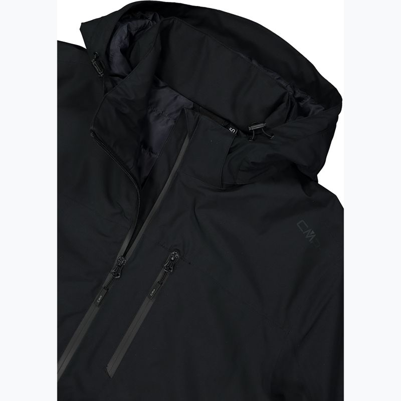 Geacă de ploaie pentru bărbați CMP 35Z1537 Zip Hood nero 5