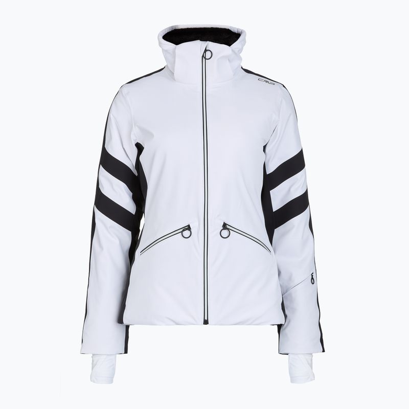 Geacă de schi pentru femei CMP 35W0246 Zip Hood Synthetic Fur bianco 7