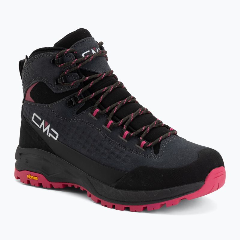 Încălțăminte de trekking pentru femei CMP Vertyx Mid Waterproof grey/fuxia