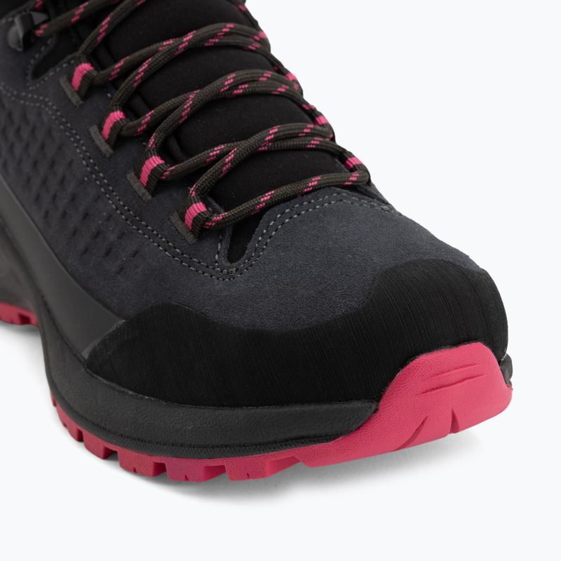 Încălțăminte de trekking pentru femei CMP Vertyx Mid Waterproof grey/fuxia 7