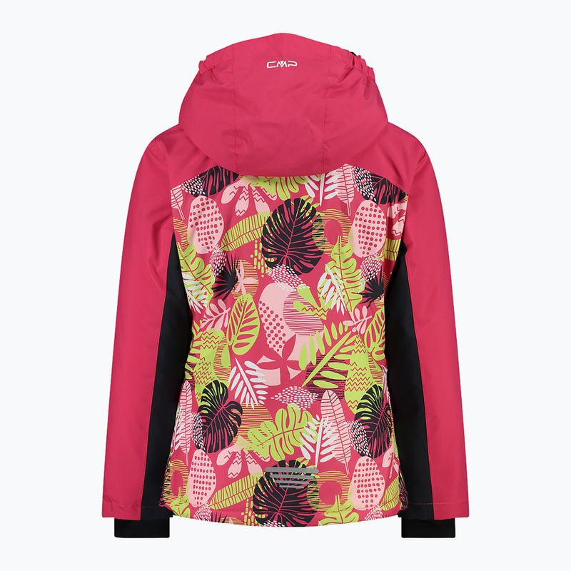 Geacă de schi pentru copii CMP 39W2085 carmino/pink 2