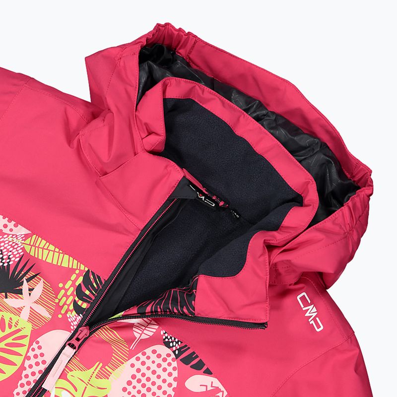 Geacă de schi pentru copii CMP 39W2085 carmino/pink 5