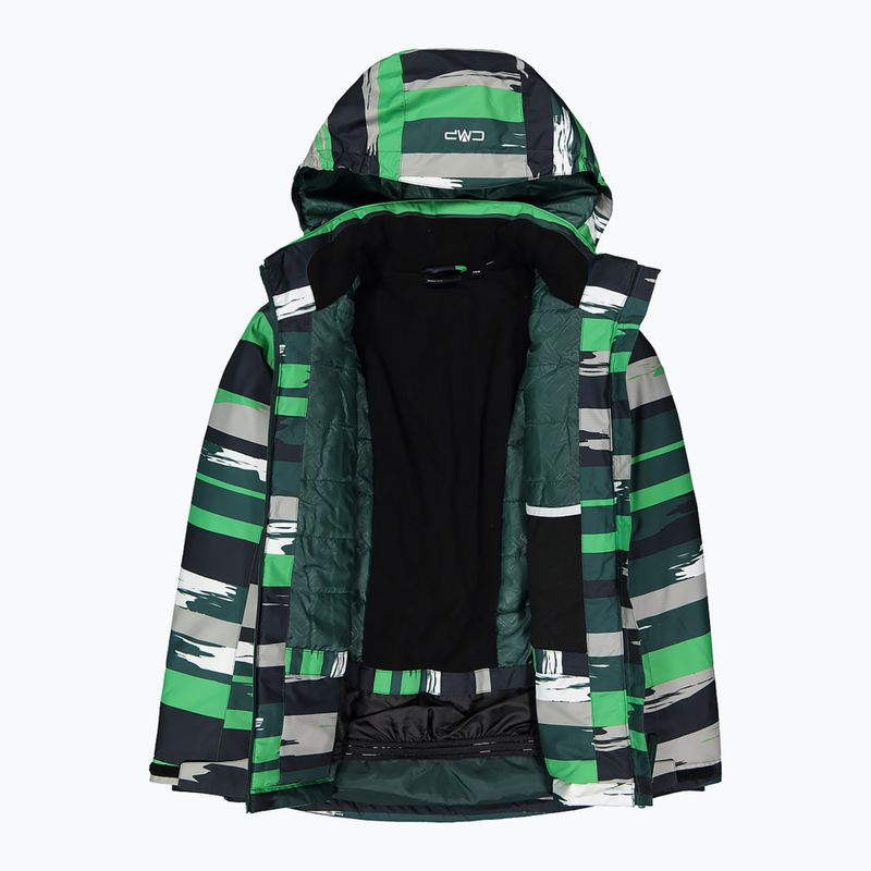 Geacă de schi pentru copii CMP 39W1924 deep mint/alpine/grey 4