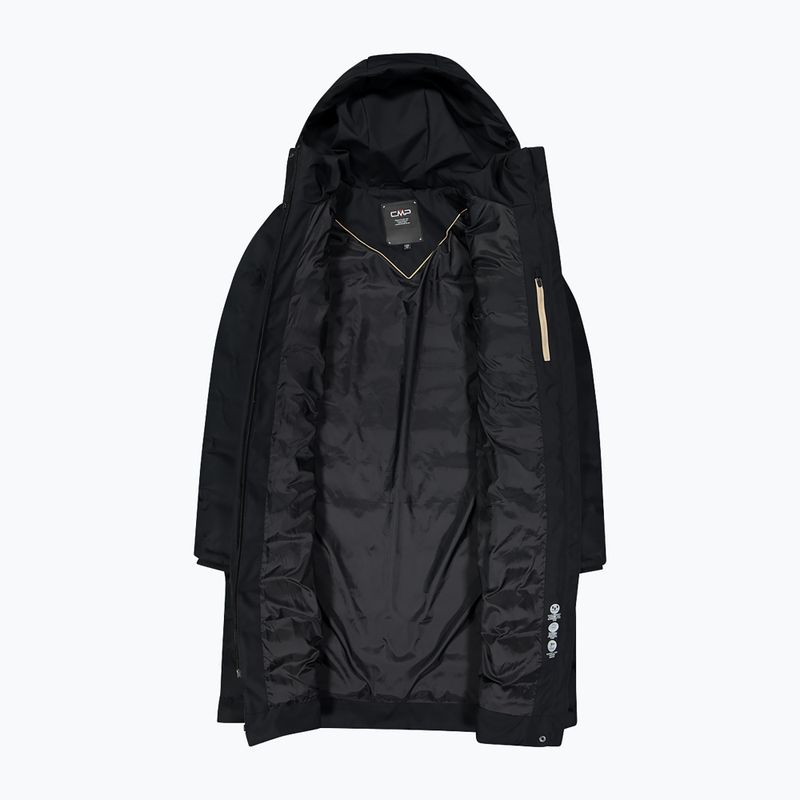 Geacă cu izolare pentru femei CMP 35K3676 Coat Fix Hood nero 4