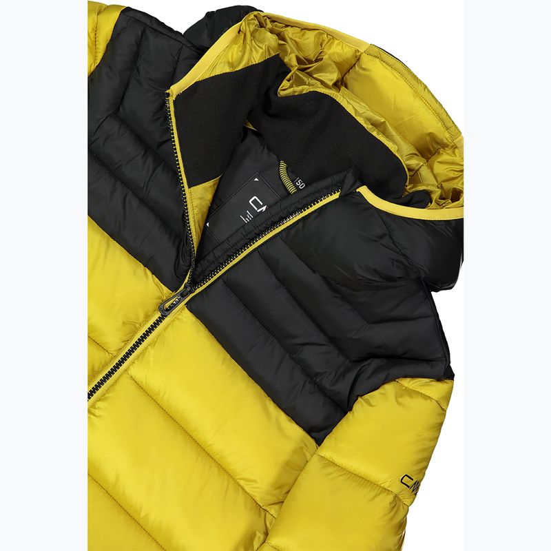 Geacă cu izolare pentru bărbați CMP 35K3747 Fix Hood golden green 9