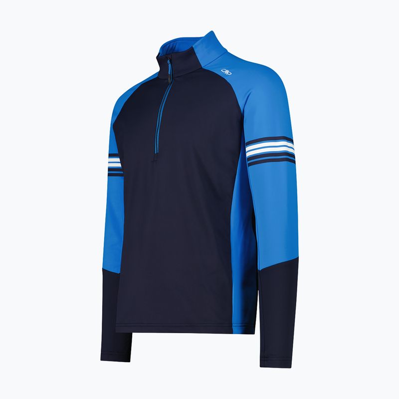 Bluză pentru bărbați CMP 35L0427 Sweat black/blue/winter sun 3