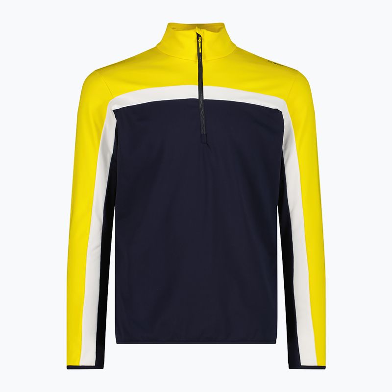 Bluză pentru bărbați CMP 35L0507 Sweat black/blue/winter sun