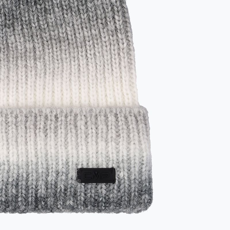 Căciulă de iarnă pentru femei CMP 5505813 Knitted antracite/bianco 3