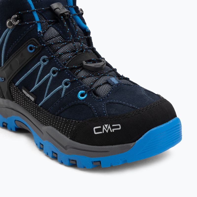Încălțăminte de trekking pentru copii CMP Rigel Mid Wp b.blue/bluestone/royal blue 7