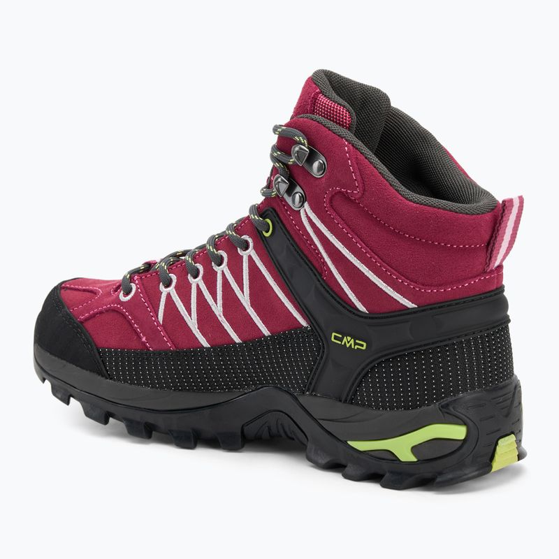 Încălțăminte de trekking pentru femei CMP Rigel Mid Wp peony/apple 3