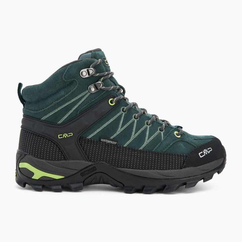 Bocanci de trekking pentru bărbați CMP Rigel Mid Wp trek green/apple 2