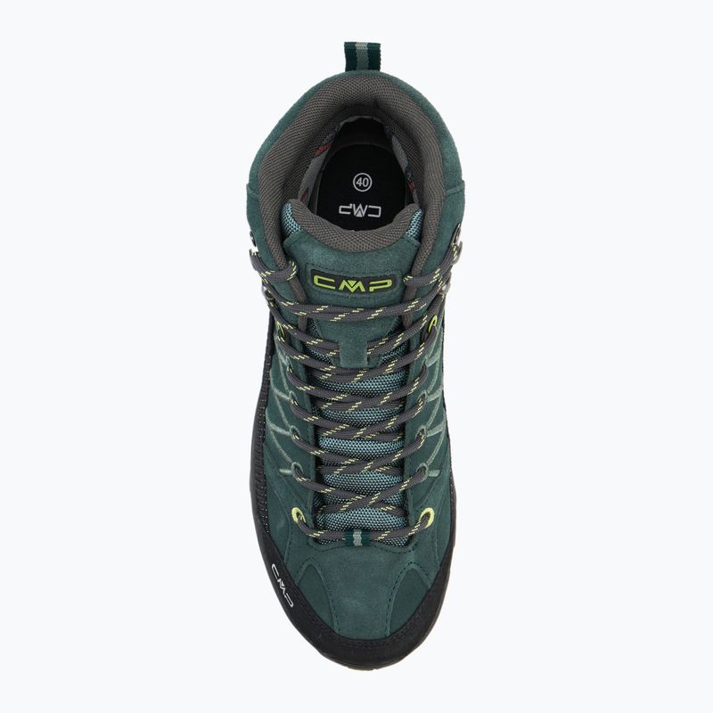 Bocanci de trekking pentru bărbați CMP Rigel Mid Wp trek green/apple 5